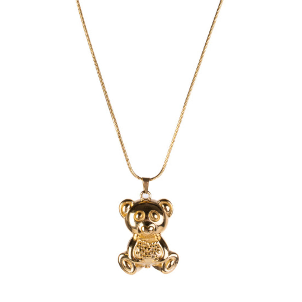 LONG NECKLACE WITH PENDANT TEDDY BEAR