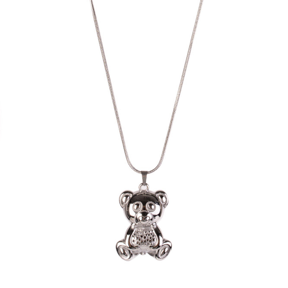 LONG NECKLACE WITH PENDANT TEDDY BEAR