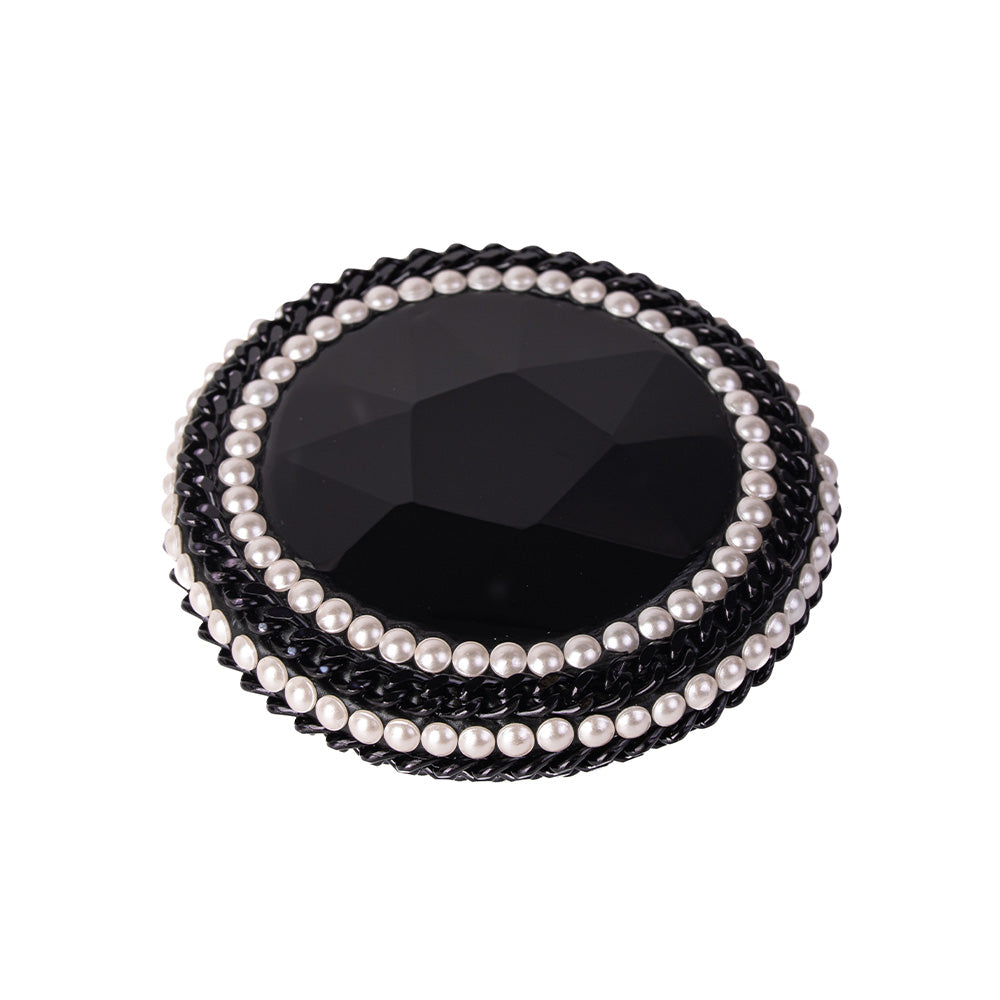 ANELLO REGOLABILE CON PIETRA GRANDE CON CATENE