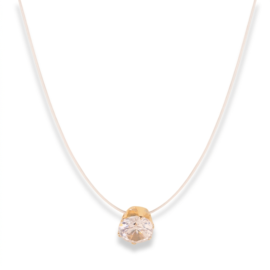 COLLANA GIROCOLLO CON PUNTO LUCE