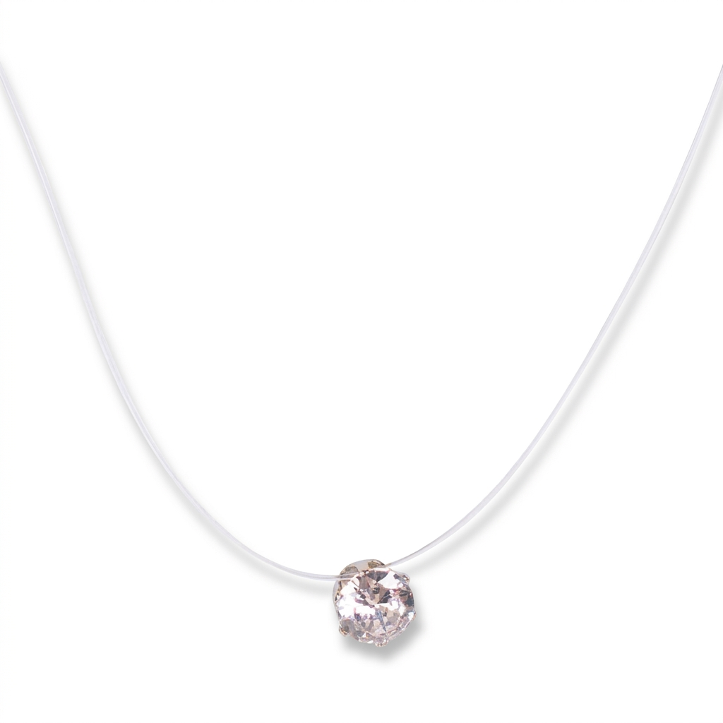 COLLANA GIROCOLLO CON PUNTO LUCE
