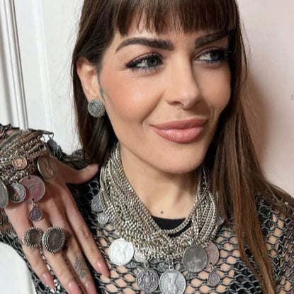 ANELLO REGOLABILE CON MONETA