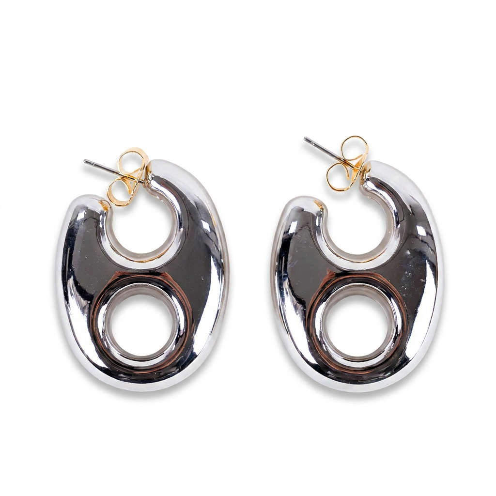 DANGLING EARRINGS VARIOUS MODELS WITH A CIRCULAR TREND