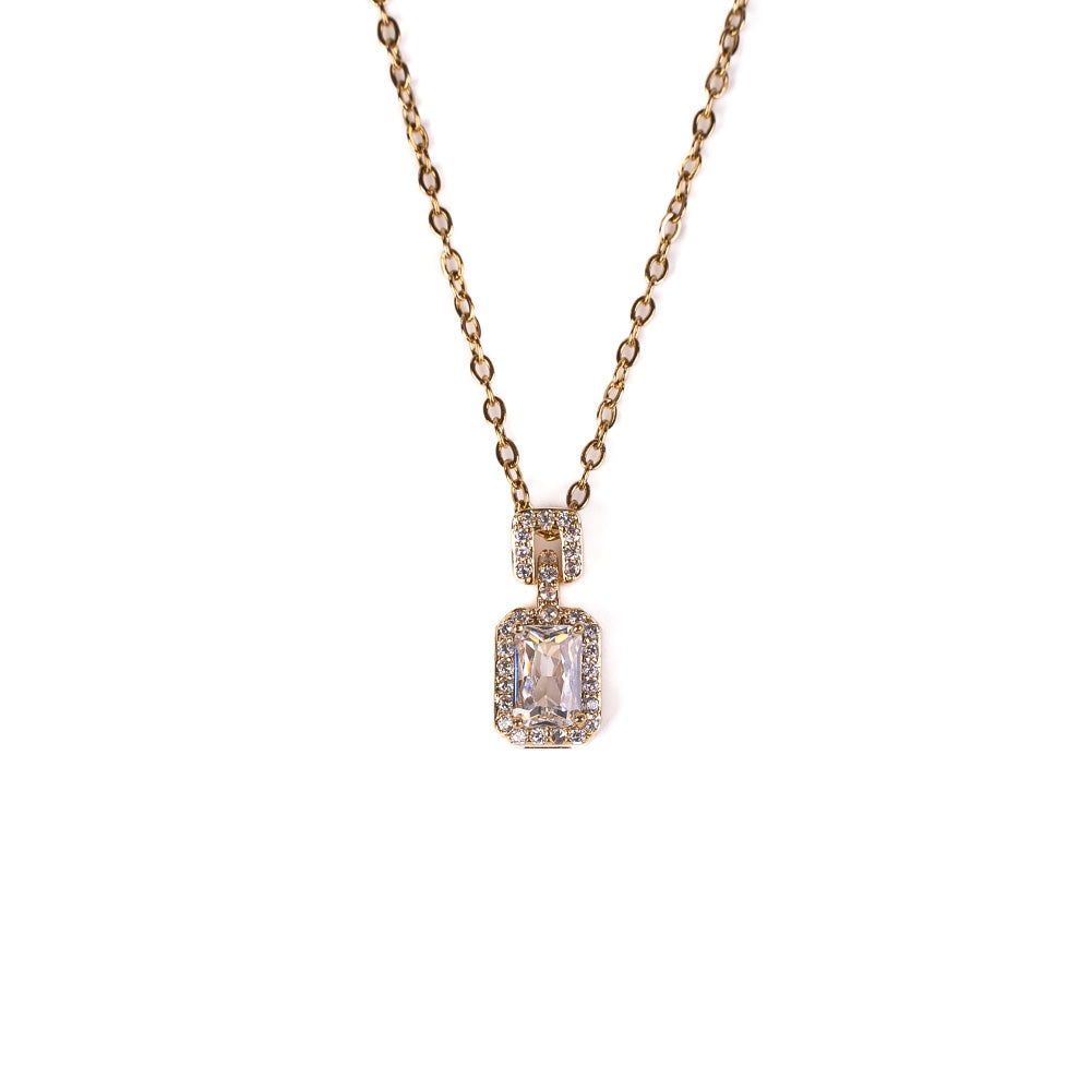 CHOKER NECKLACE WITH PENDANT LIGHT POINT