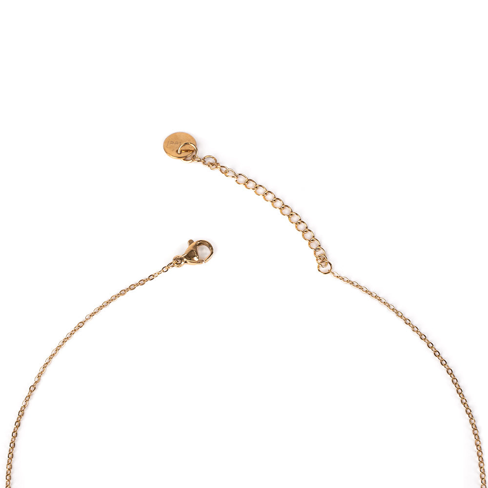 CHOKER NECKLACE WITH PENDANT LIGHT POINT