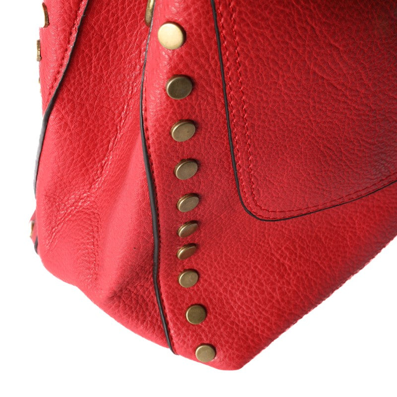 BORSA MANO STILE POSTINA BORCHIE LATERALI