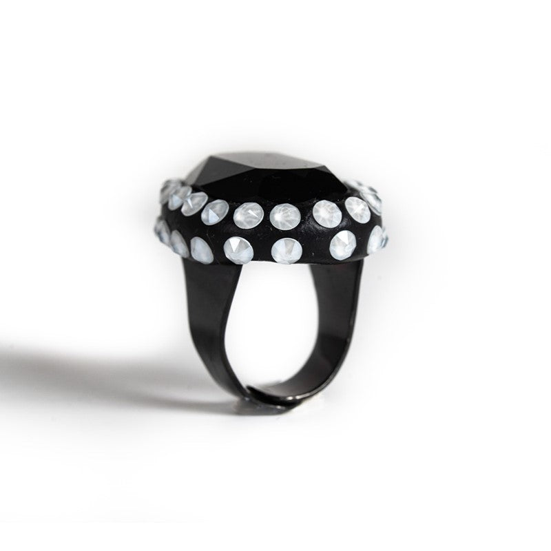 ANELLO REGOLABILE PIETRA SFACCETTATA