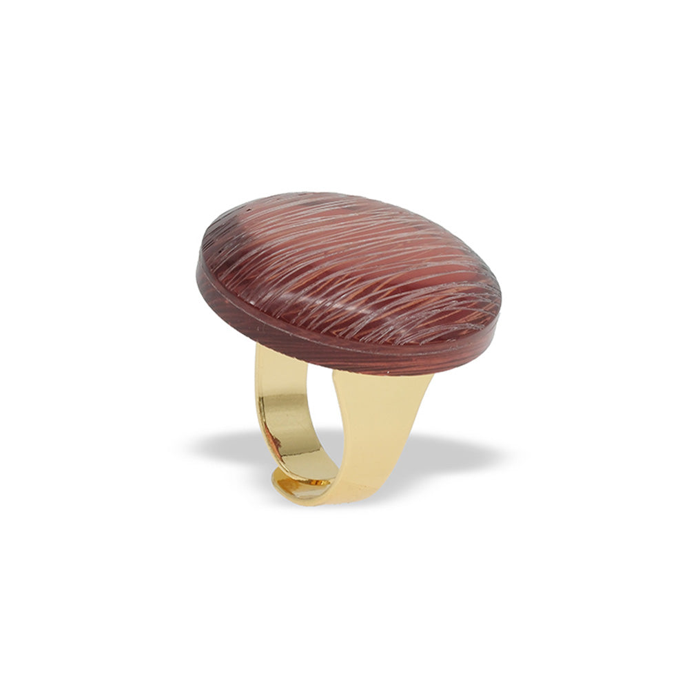 ANELLO CON SEMI SFERA PERLATA
