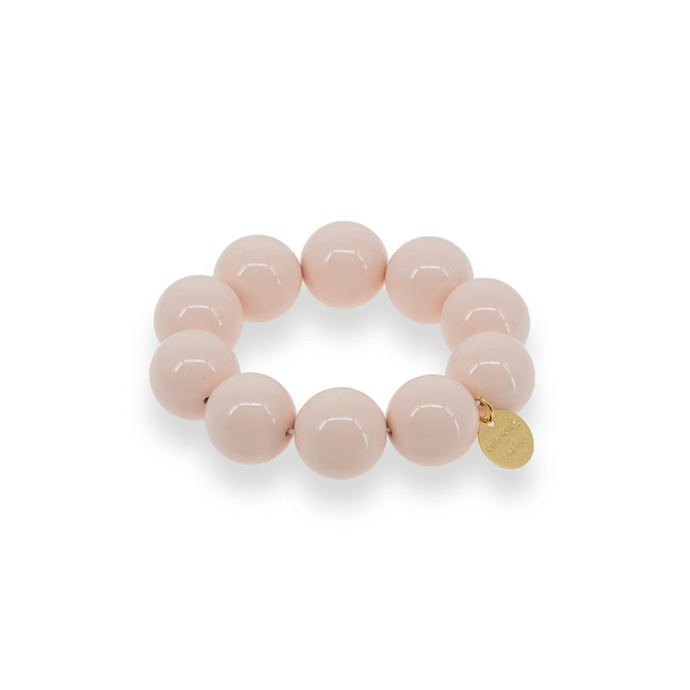 BRACCIALE ELASTICO CON SFERE COLORATE