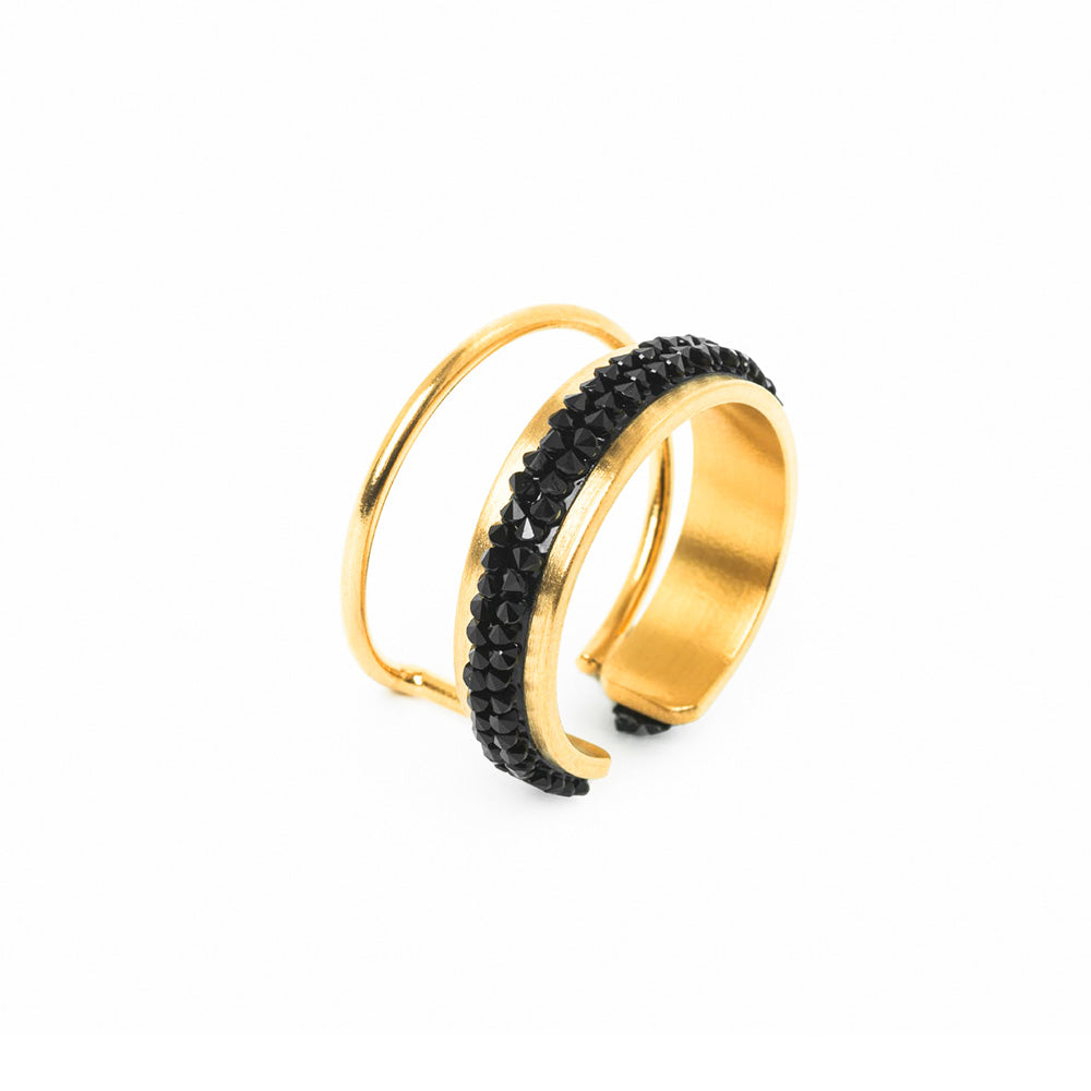 ANELLO REGOLABILE CON DOPPIA LINEA