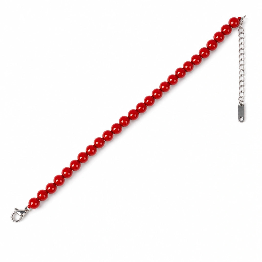 BRACCIALE CON PERLE CLASSICO DI DIAMETRO DIVERSO
