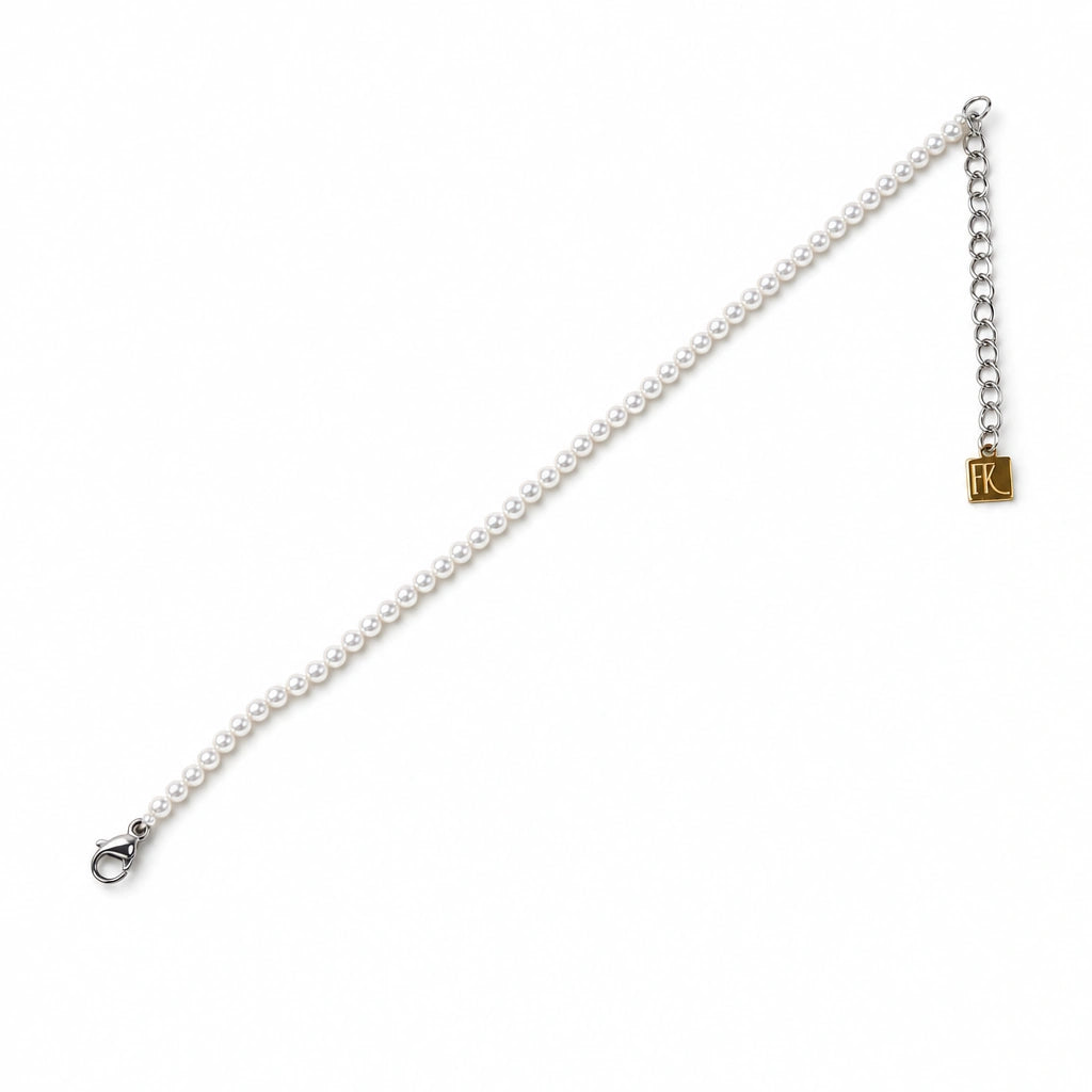 BRACCIALE CON PERLE CLASSICO DI DIAMETRO DIVERSO