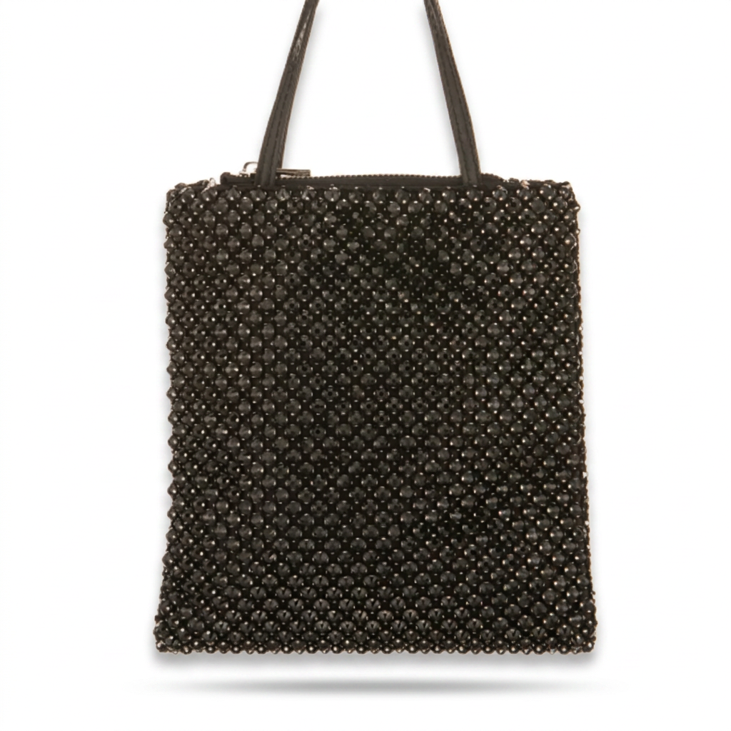 BORSA POCHETTE CON STRASS