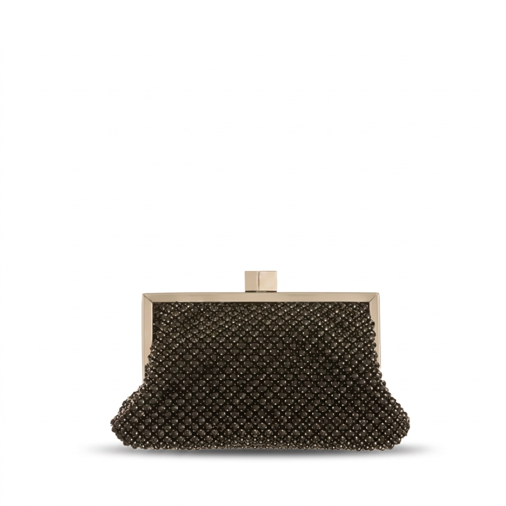 BORSA POCHETTE STRASS