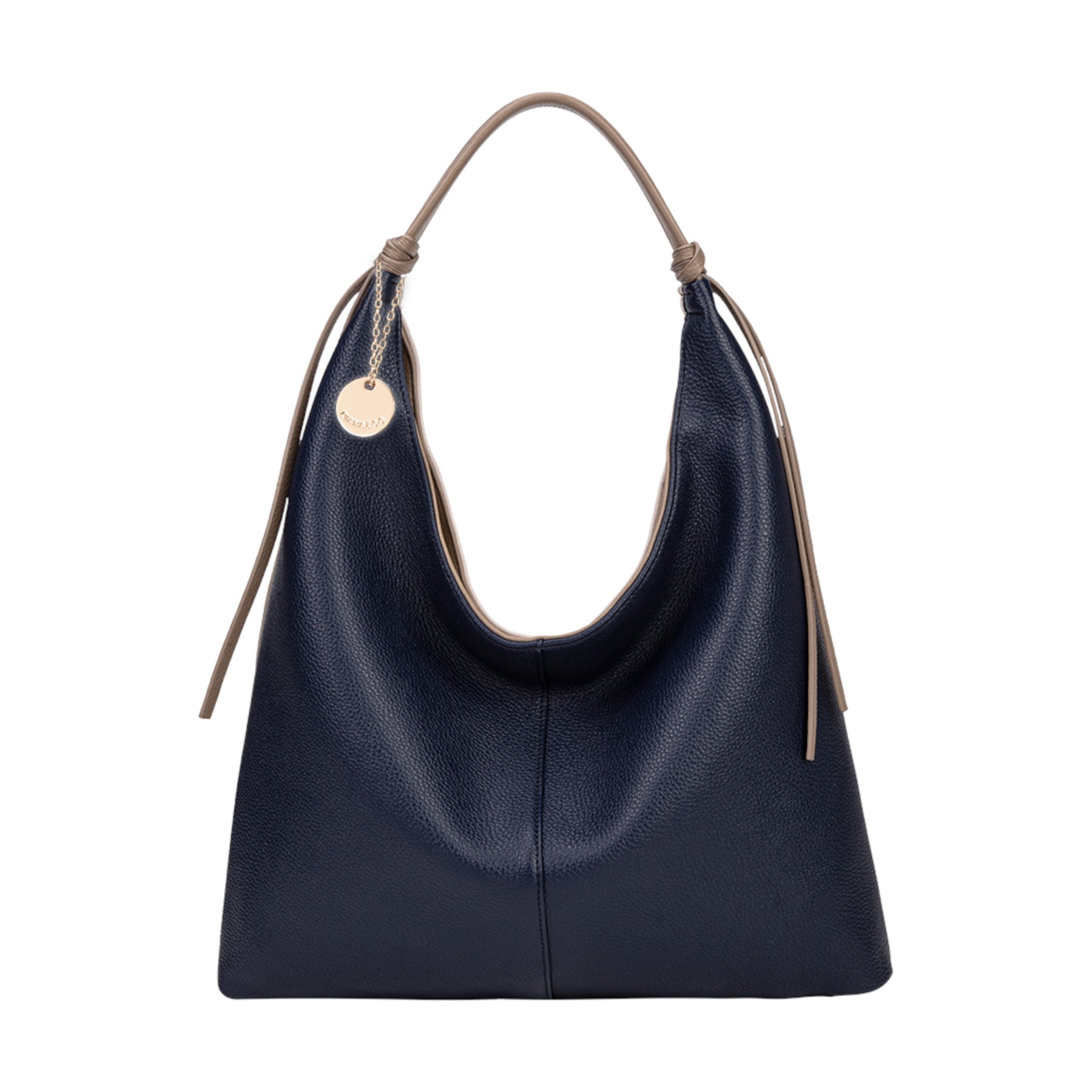 BORSA A SPALLA CON LACCETTI