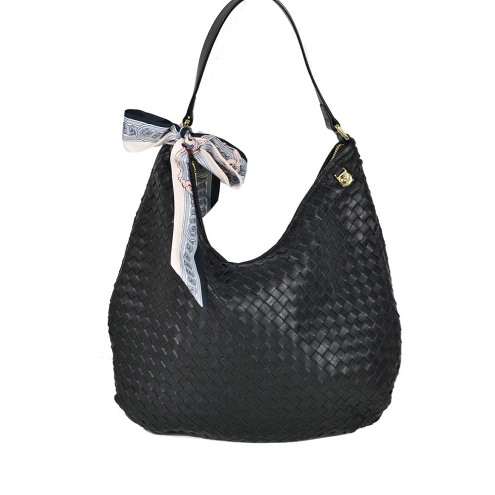 SHOULDER BAG WITH WOVEN TEXTURE