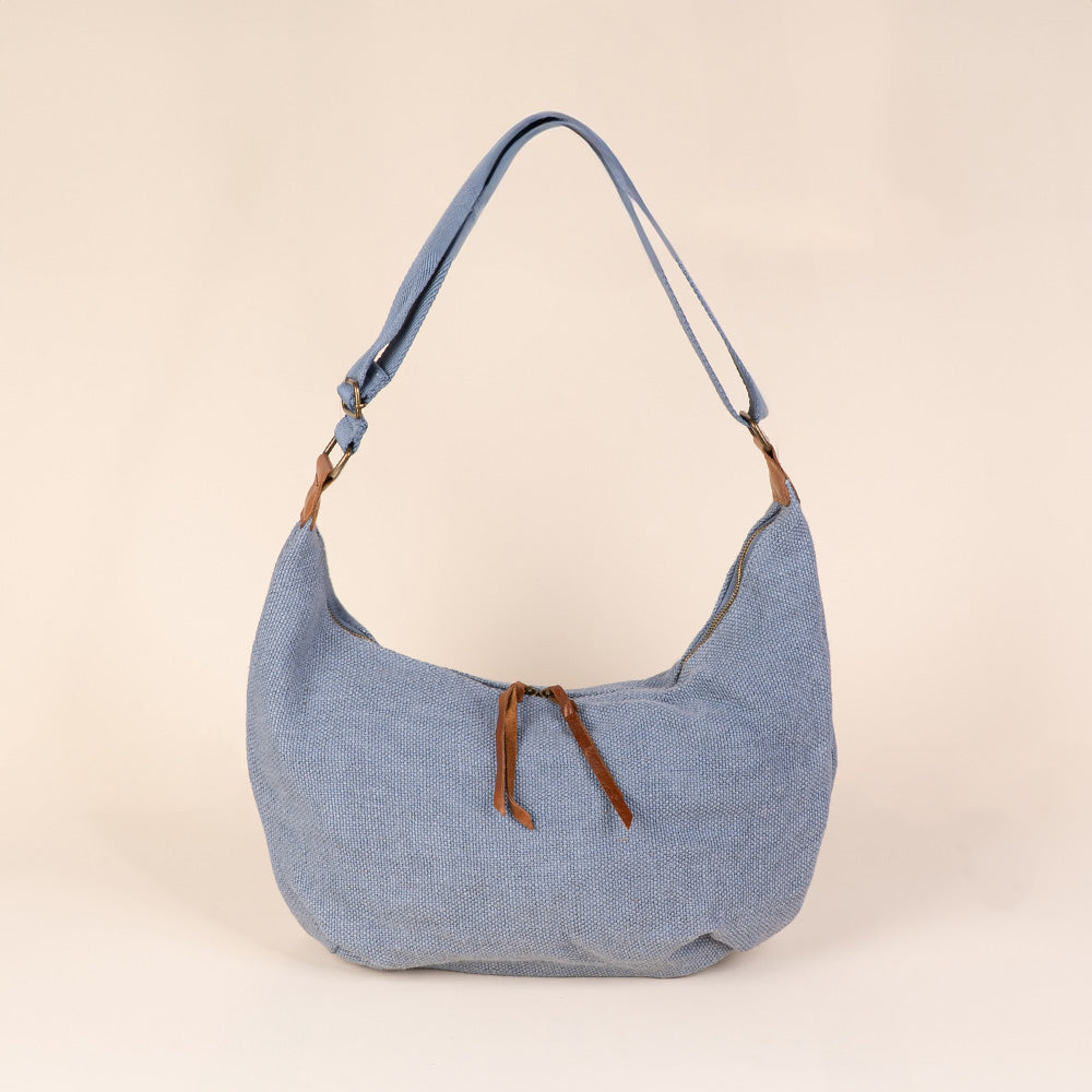 BORSA A SPALLA EFFETTO IUTA