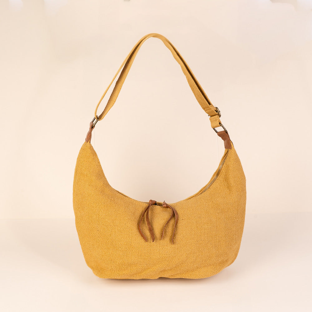 BORSA A SPALLA EFFETTO IUTA