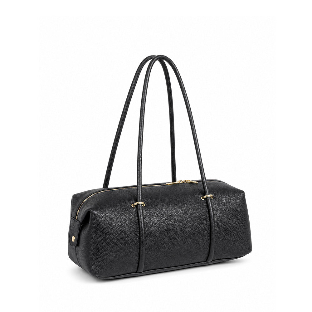 BORSA A SPALLA ALLUNGATA CON DOPPIO MANICO E CHIUSURA A ZIP
