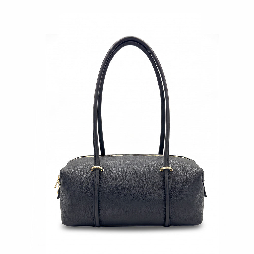BORSA A SPALLA MANICO SU PASSANTI IN METALLO