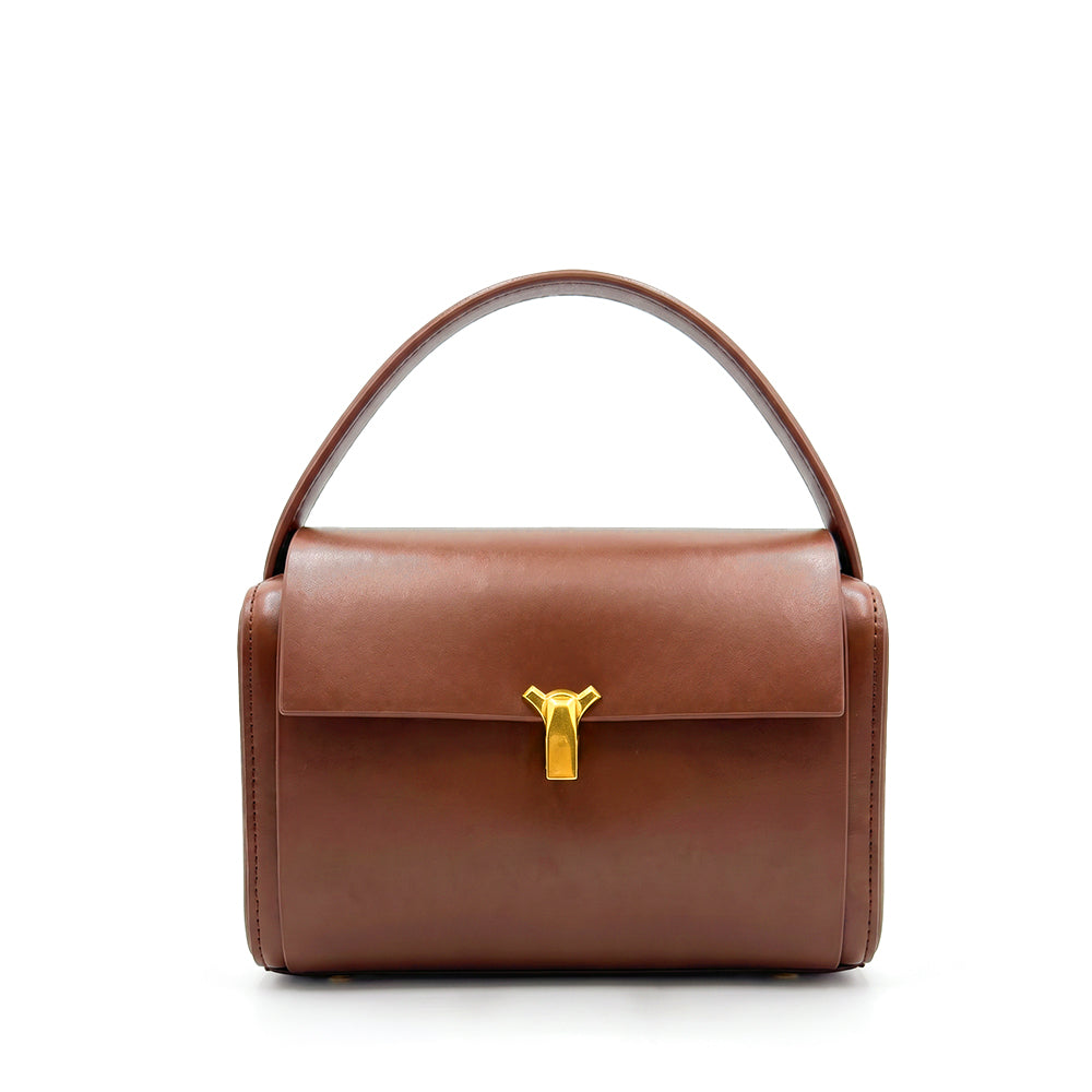 BORSA A MANO RETTANGOLARE CON CHIUSURA SUPERIORE