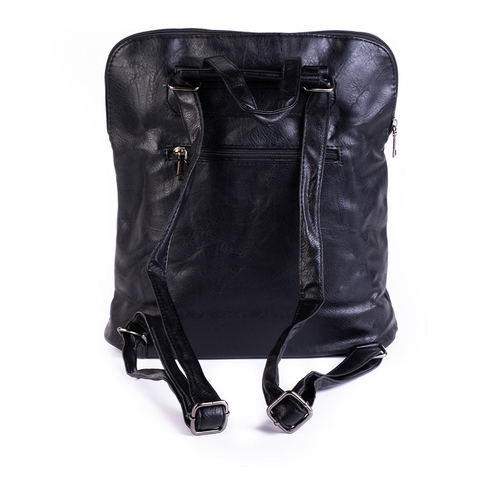 BORSA ZAINO CON DOPPIA TASCA