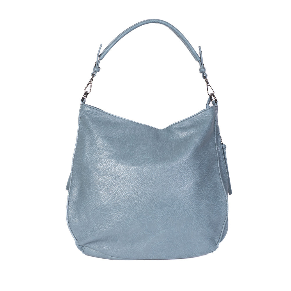 SHOULDER BAG WITH ZIP ON THE SIDES