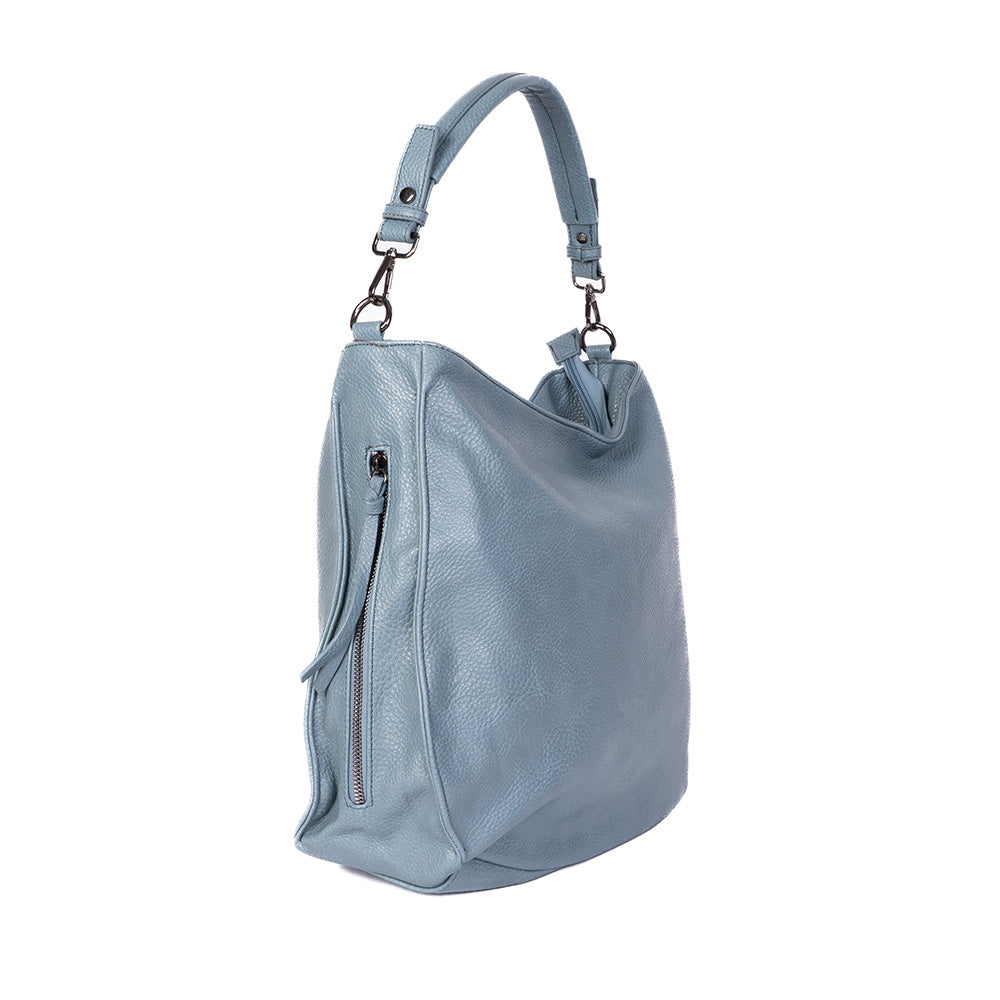 SHOULDER BAG WITH ZIP ON THE SIDES