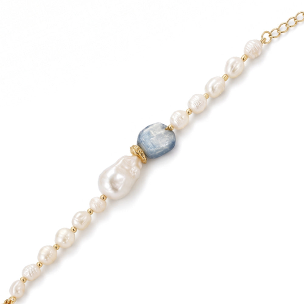 BRACCIALE CON PERLE DI FIUME
