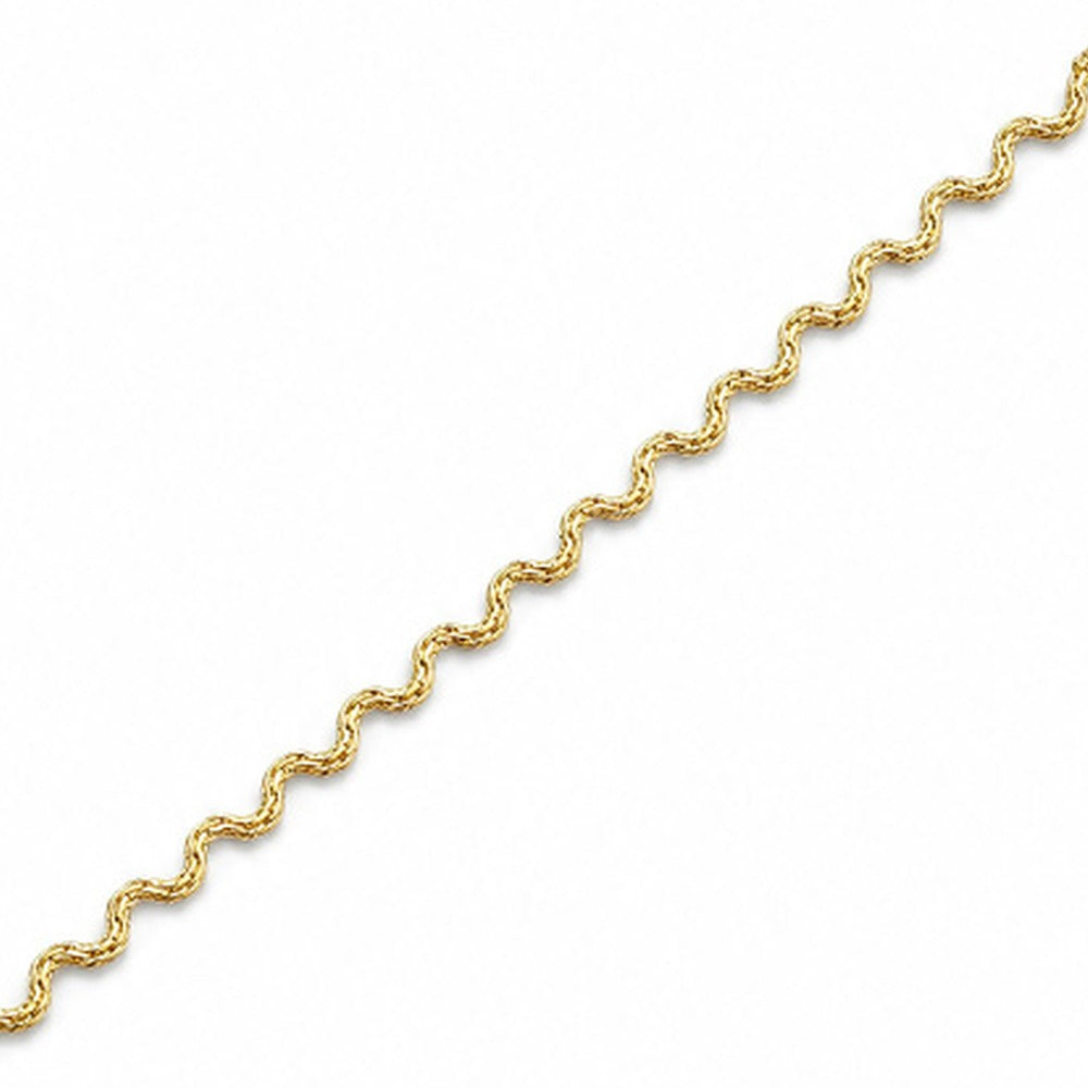 BRACCIALE MORBIDO MAGLIA INTRECCIA EFFETTO ZIG ZAG