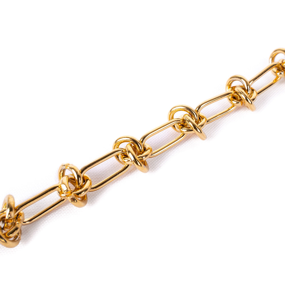 SOFT CHAIN BRACELET WITH "KNOTS"