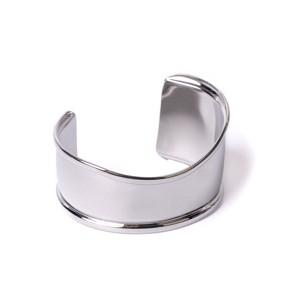 BRACCIALE RIGIDO LUCIDO DALLA FORMA IRREGOLARE