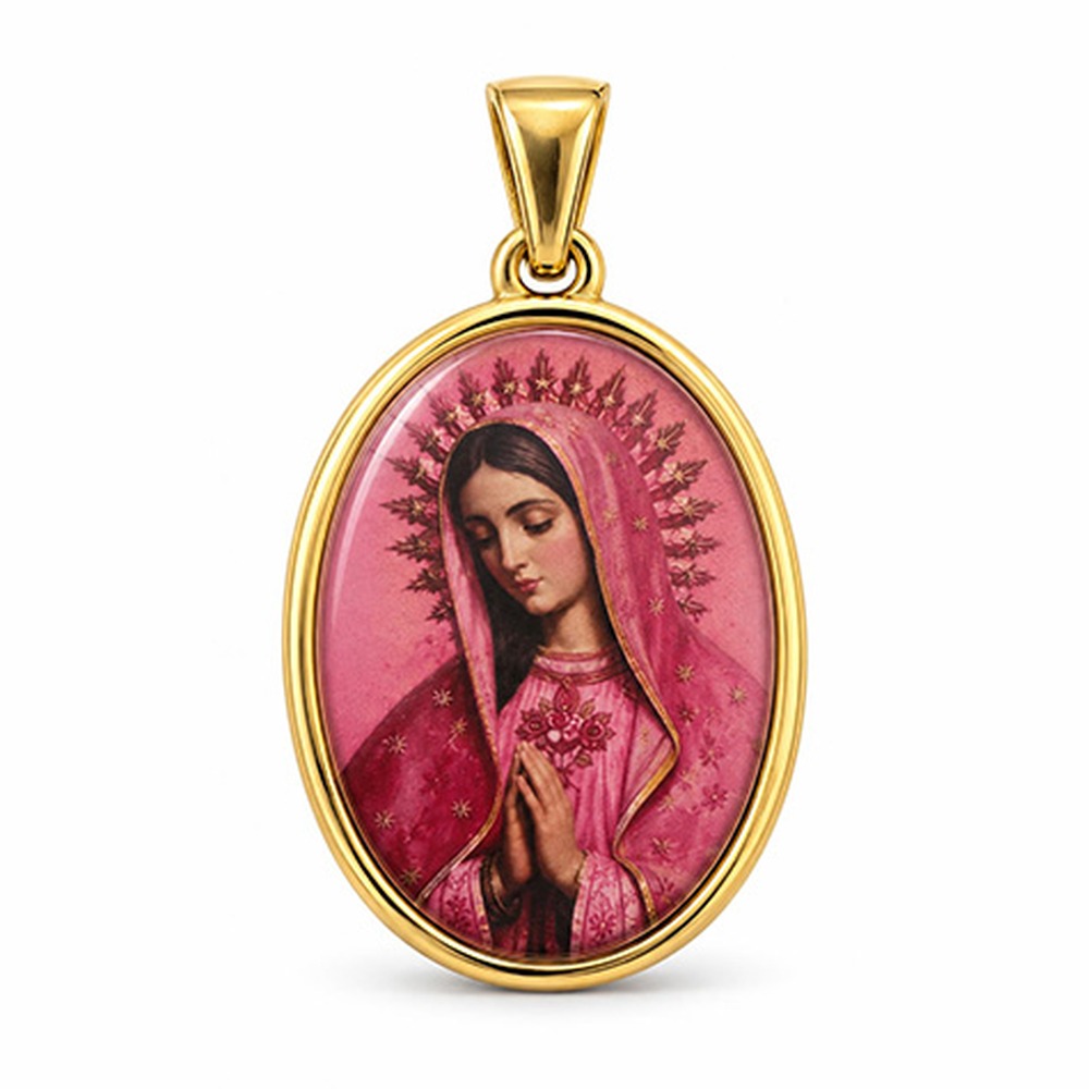 CHARM CON MADONNA FUCSIA