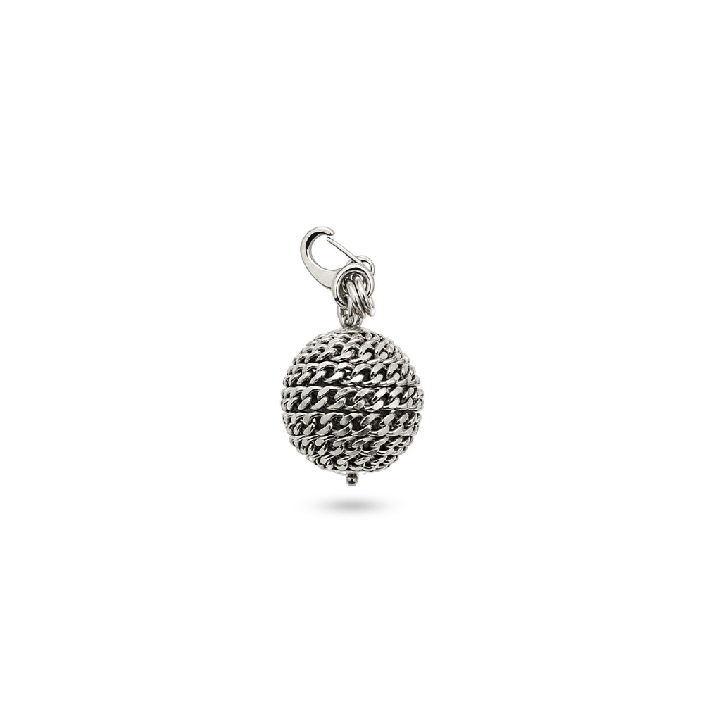 CHARM A FORMA DI SFERA CON CATENA