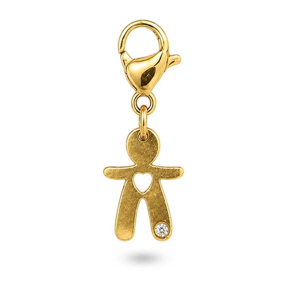 CHARM A FORMA DI BAMBINO CON STRASS