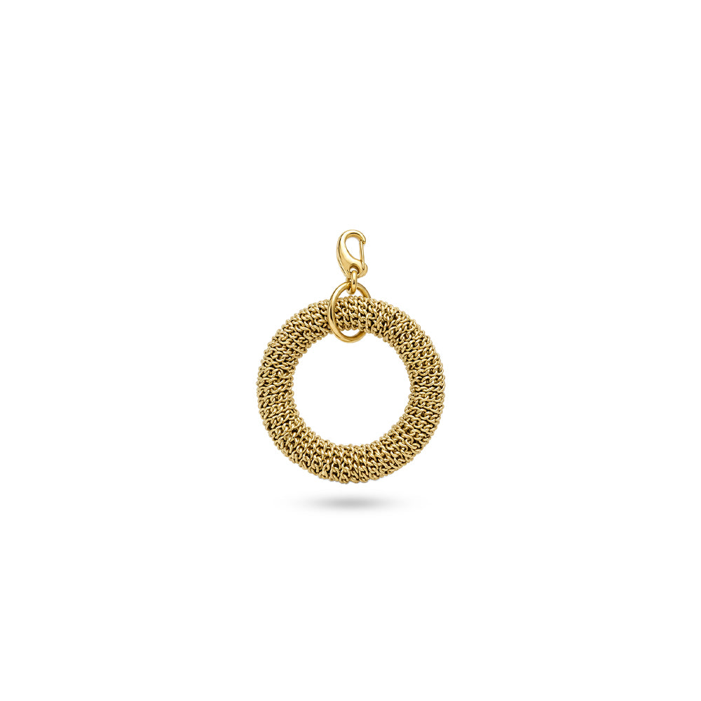 CHARM CIRCOLARE RICOPERTO DA CATENE