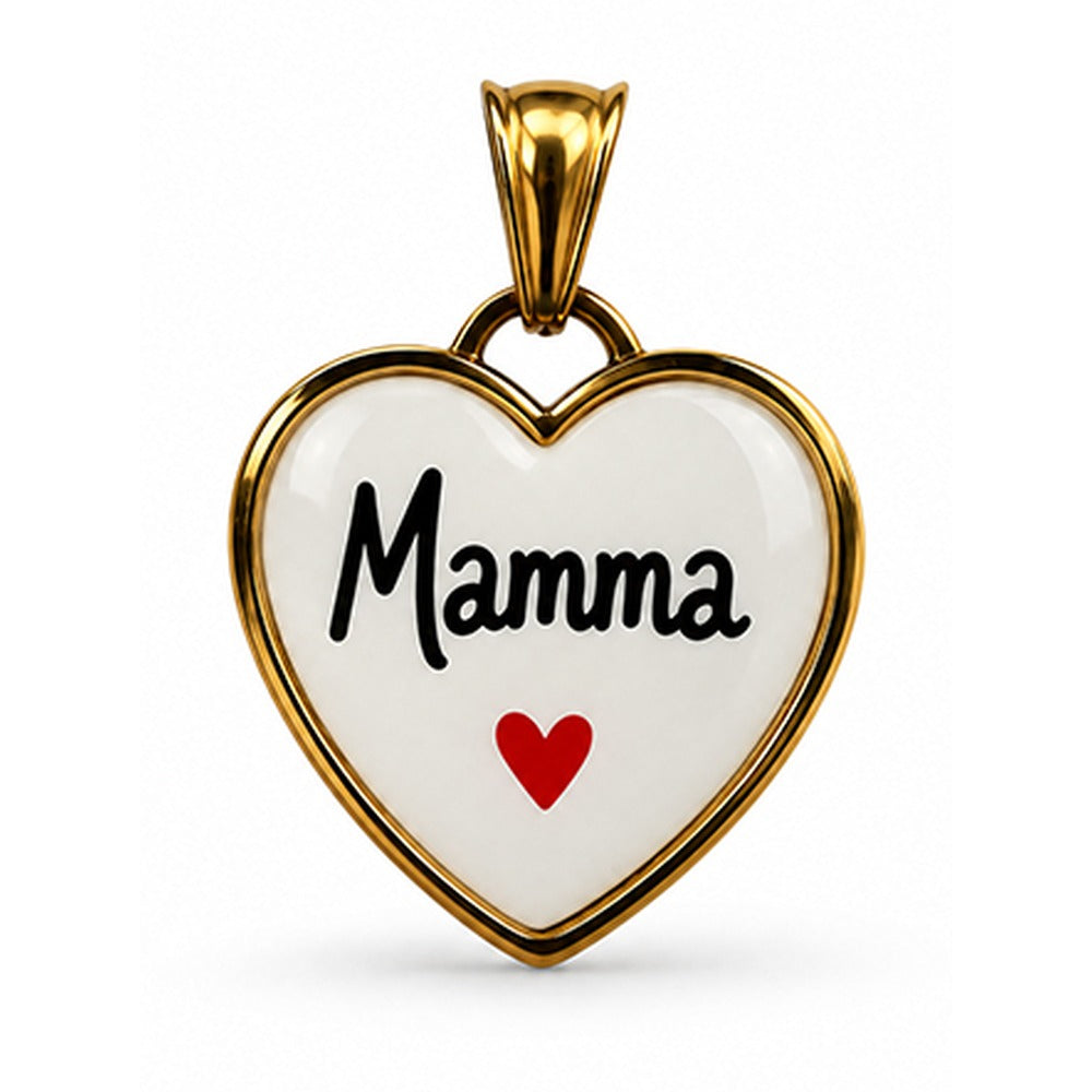 CHARM A FORMA DI CUORE MAMMA