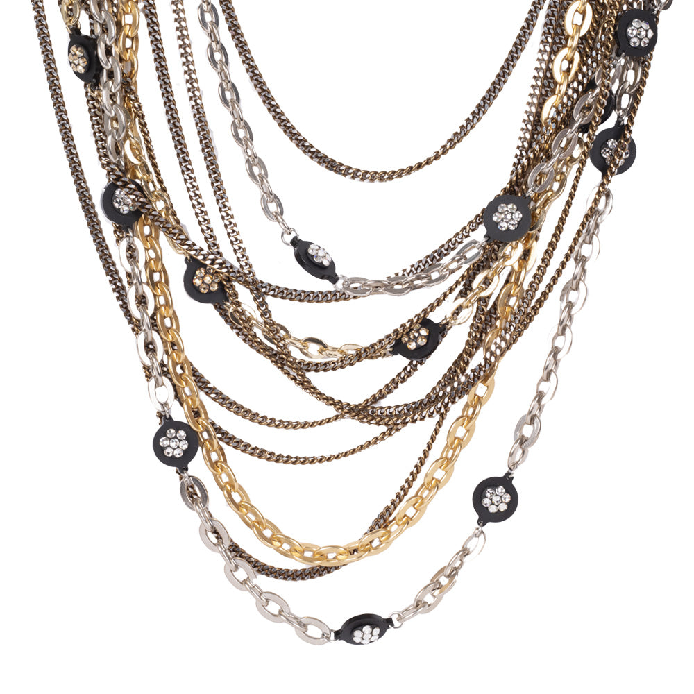 LONG MULTI-STRING NECKLACE