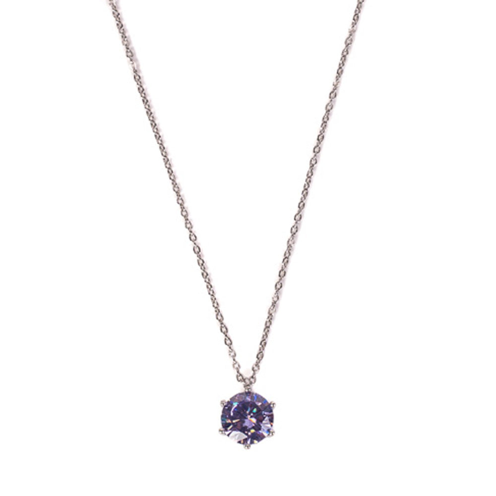 COLLANA GIROCOLLO CON PUNTO LUCE ROTONDO GRANDE