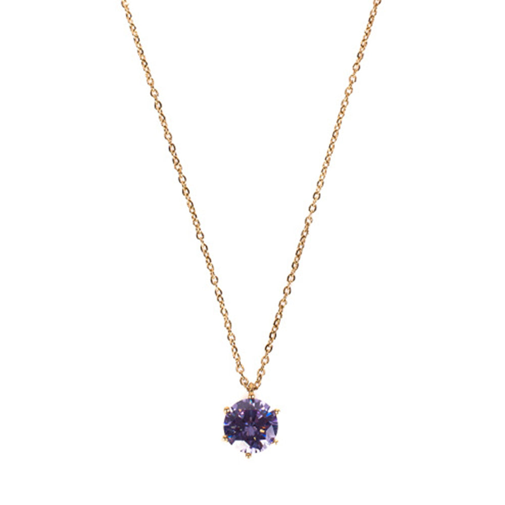 COLLANA GIROCOLLO CON PUNTO LUCE ROTONDO GRANDE