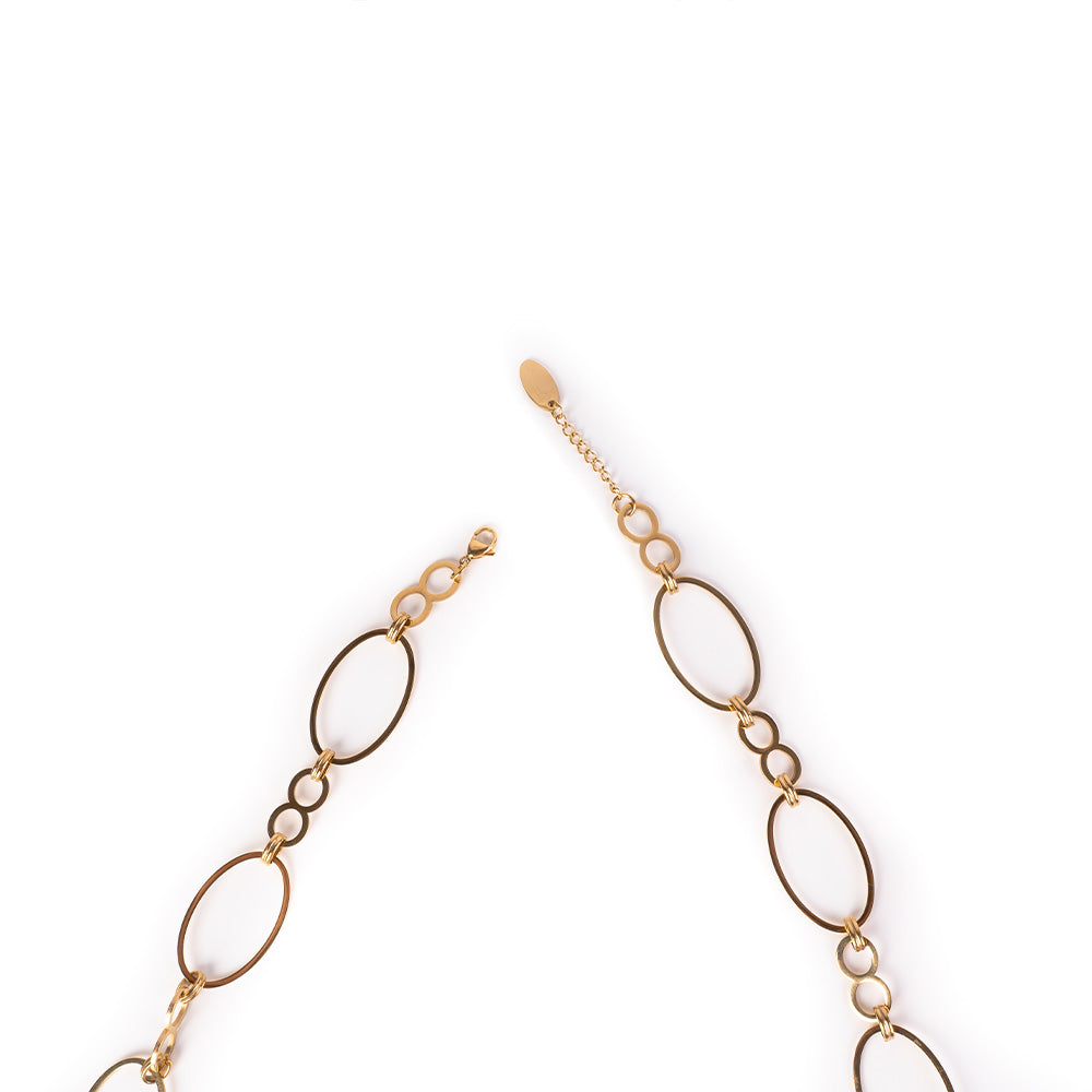 LONG CHAIN LINK NECKLACE