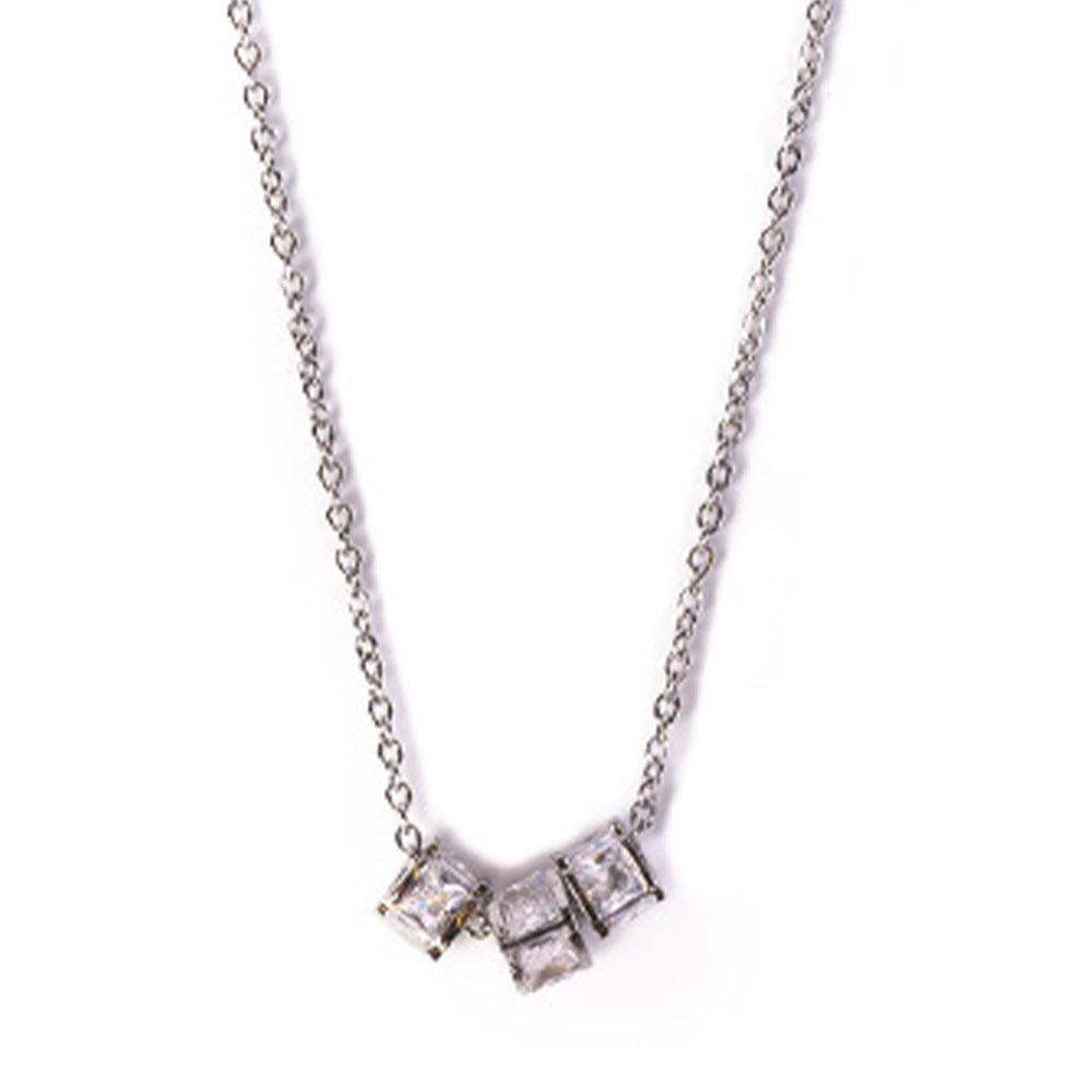 CHOKER NECKLACE WITH THREE LIGHT POINTS