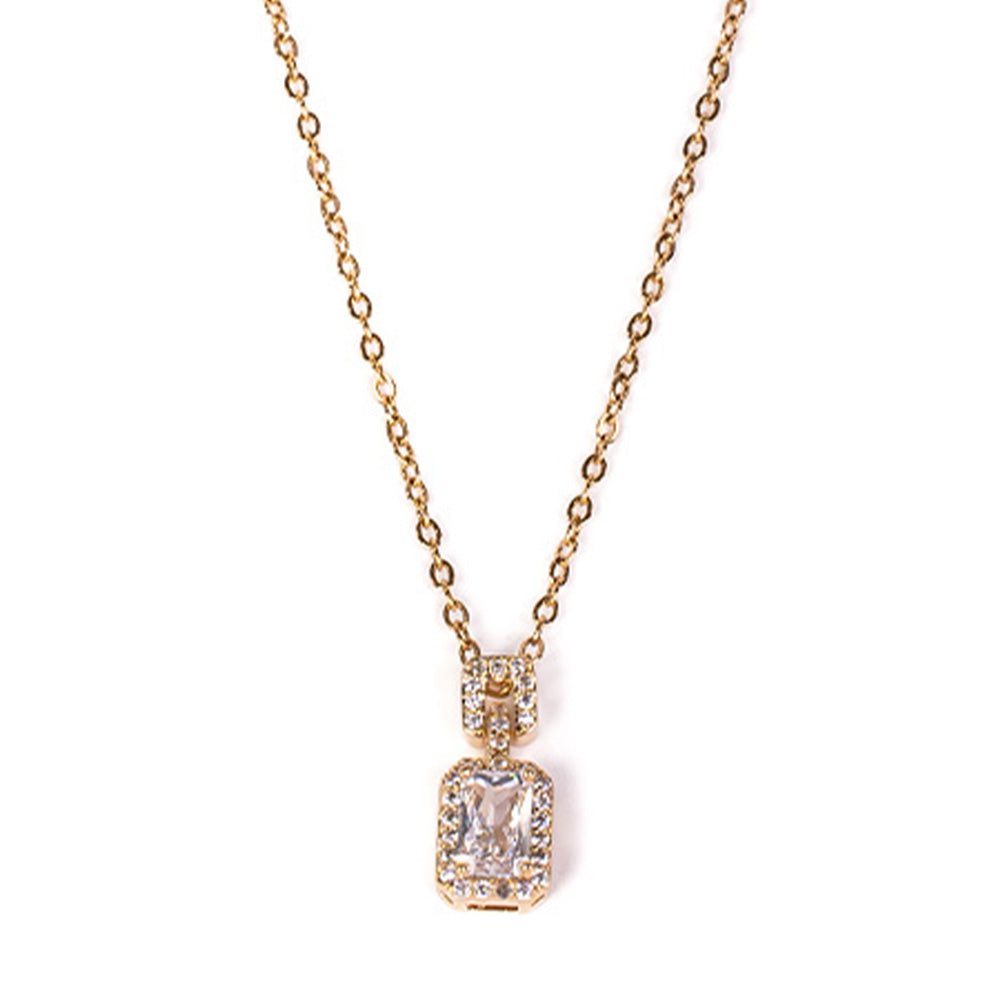 CHOKER NECKLACE WITH PENDANT LIGHT POINT