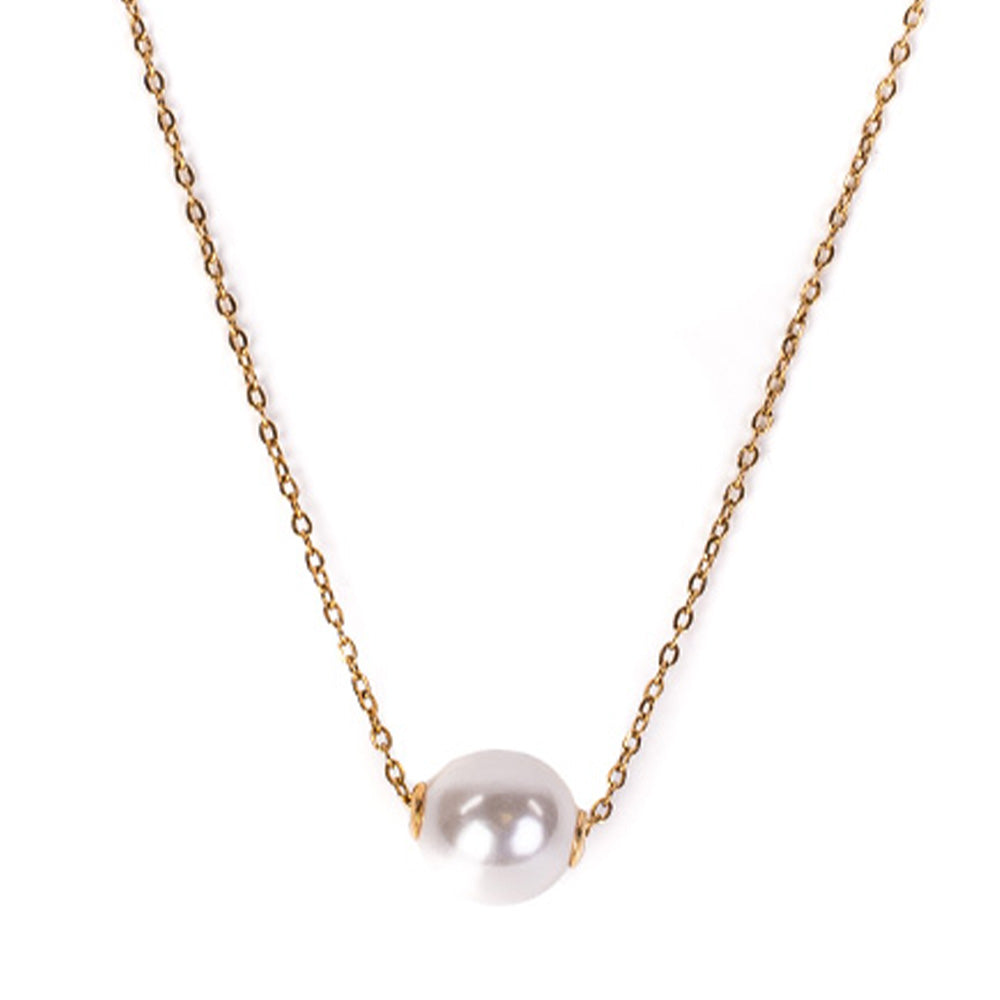 LARGE PEARL CHOKER NECKLACE