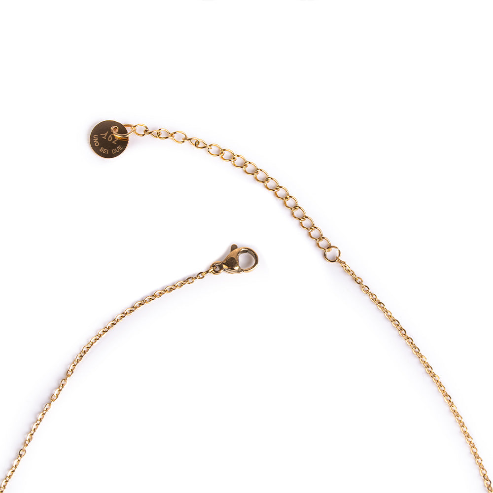 CHOKER NECKLACE WITH THREE BUTTERFLIES