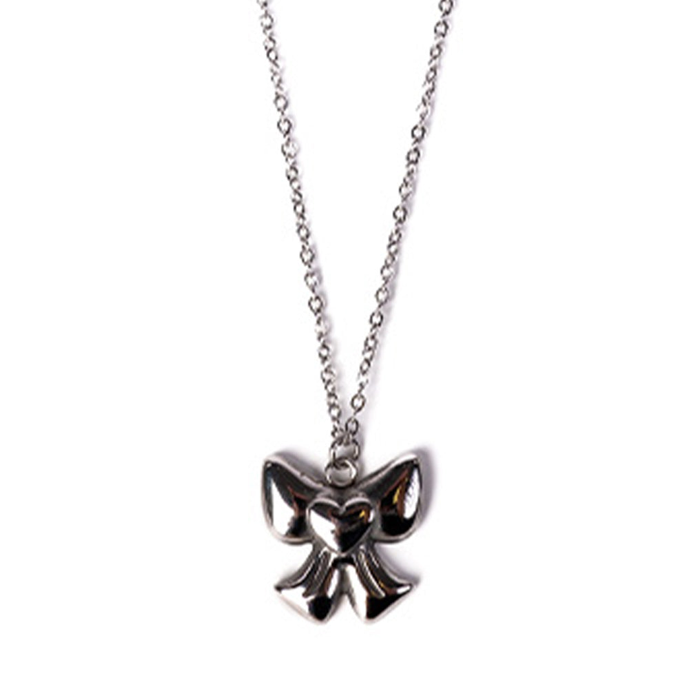 CHOKER NECKLACE WITH BOW PENDANT