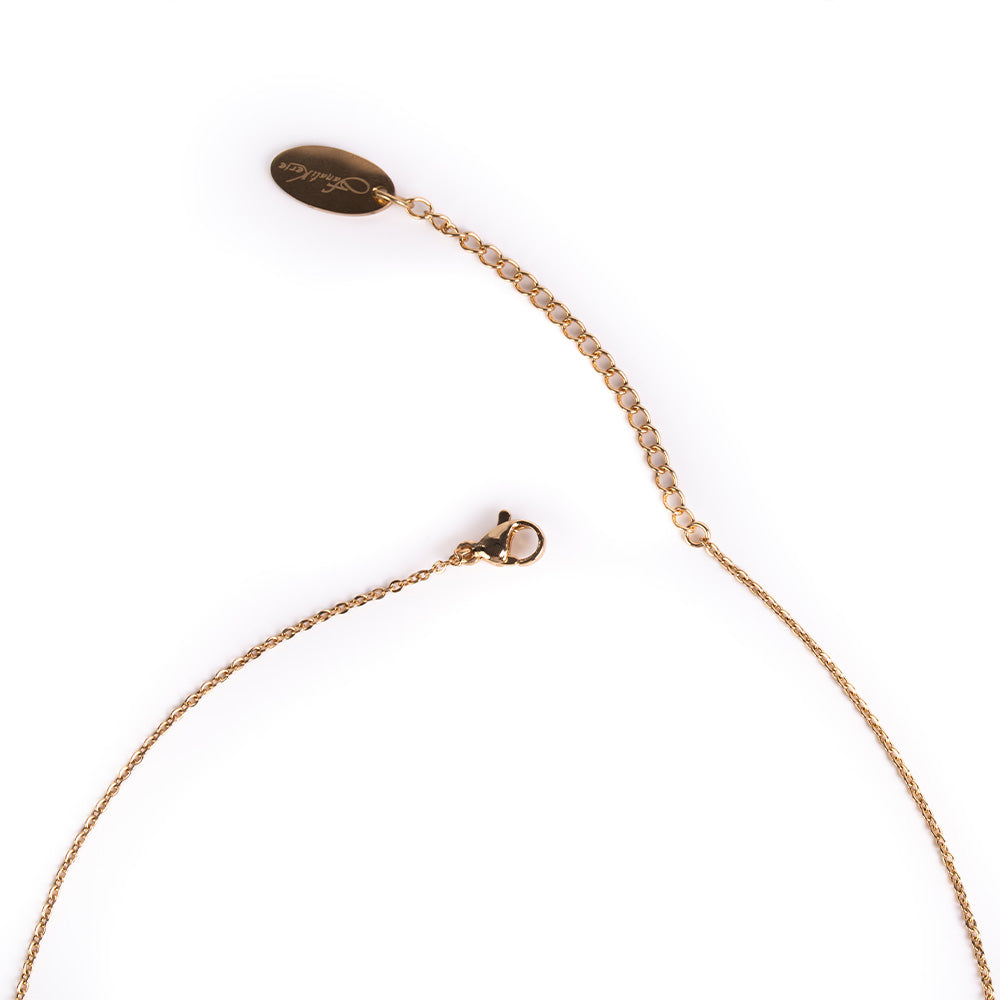 TEDDY BEAR PENDANT CHOKER NECKLACE
