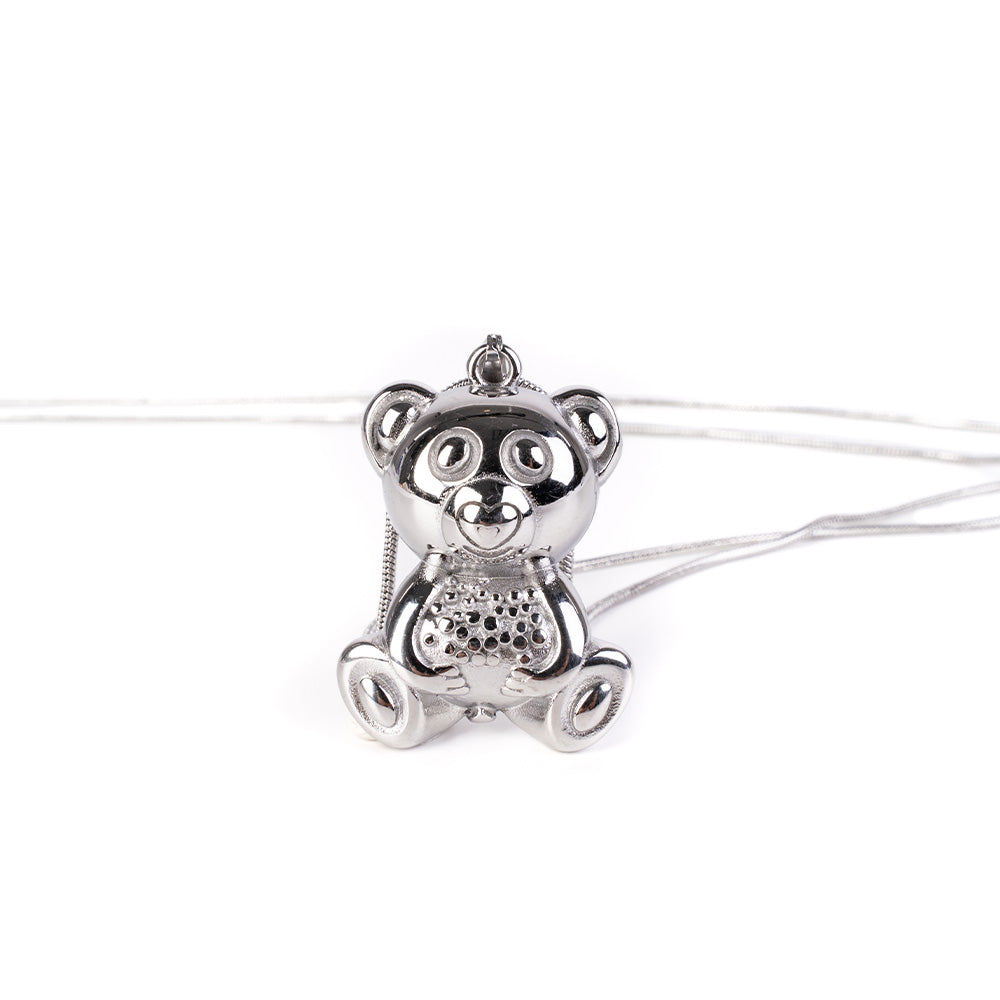 LONG NECKLACE WITH PENDANT TEDDY BEAR