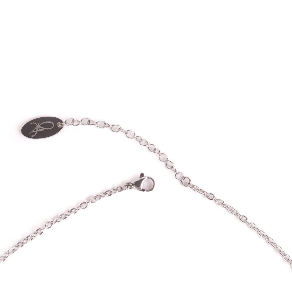 TEDDY BEAR PENDANT CHOKER NECKLACE