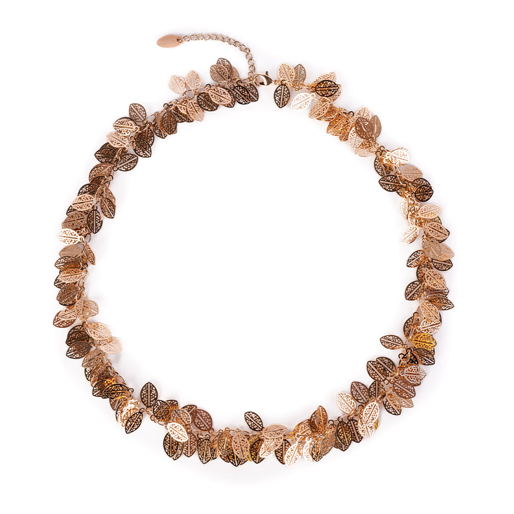 CHOKER NECKLACE WITH WOMEN'S PROFILE MEDALLIONS